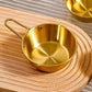 Mini Golden Stainless Steel Sauce Pan – Multipurpose Milk & Cooking Pot